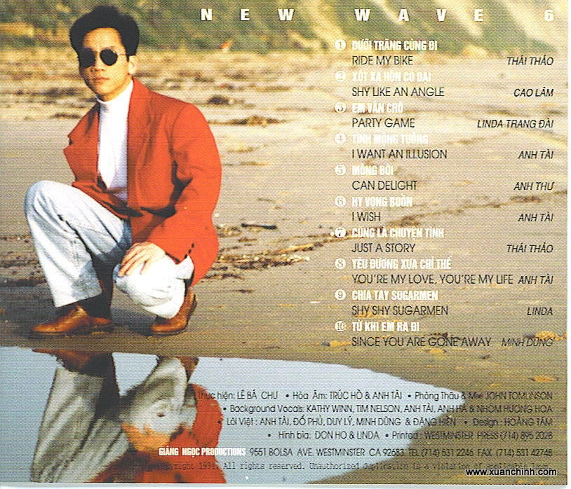 Giáng Ngọc CD - New Wave 6 - Shyshy Sugar Men