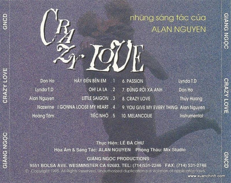 Giáng Ngọc CD - Crazy Love