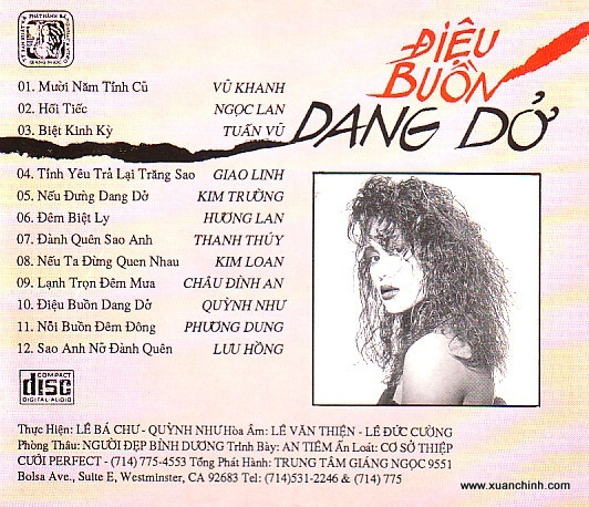 Giáng Ngọc CD024 - Điệu Buồn Dang Dở