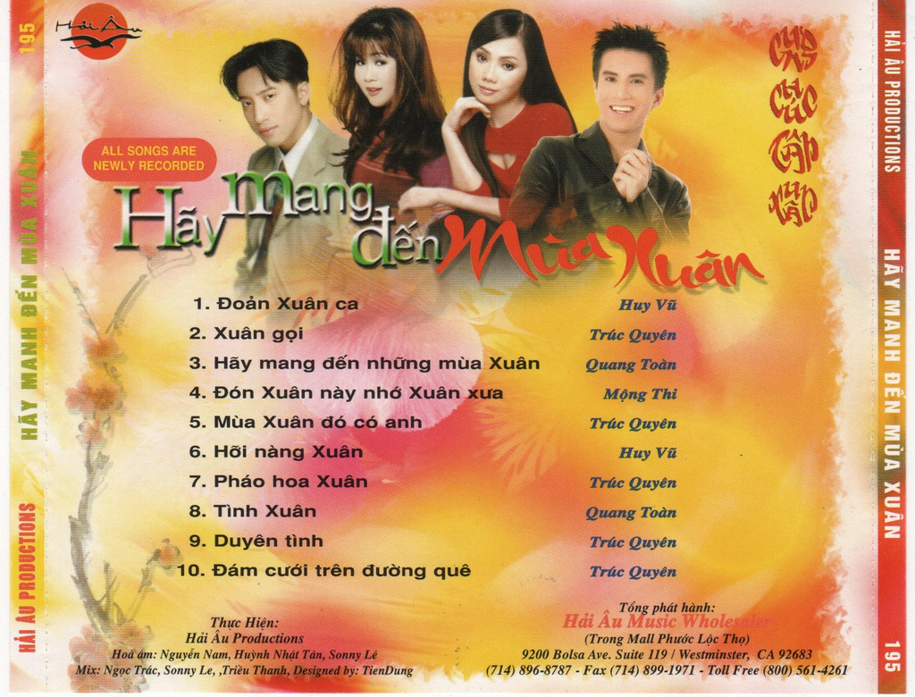 Hải Âu CD195 - Hãy Mang Đến Mùa Xuân