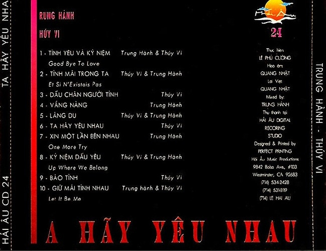 Hải Âu CD024  - Ta Hãy Yêu Nhau