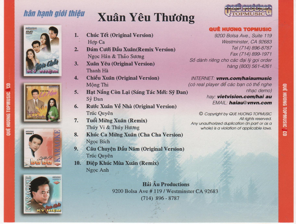 Hải Âu CD - Xuân Yêu Thương