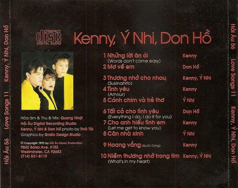 Hải Âu CD056 - Love Songs 11