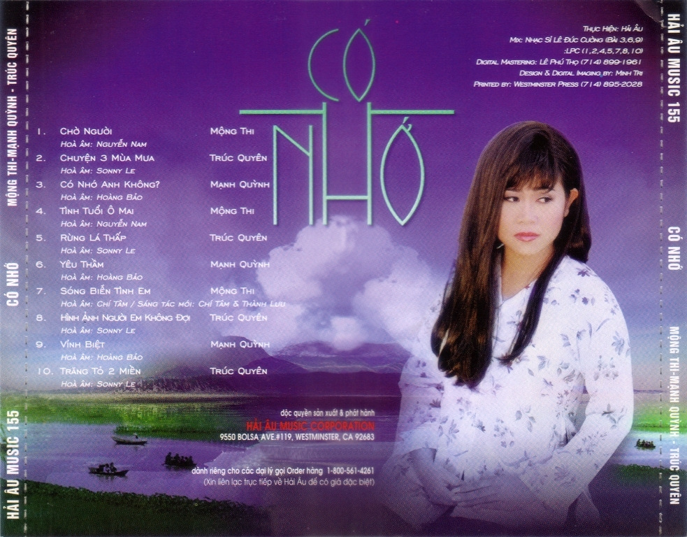 Hải Âu CD155 - Có Nhớ