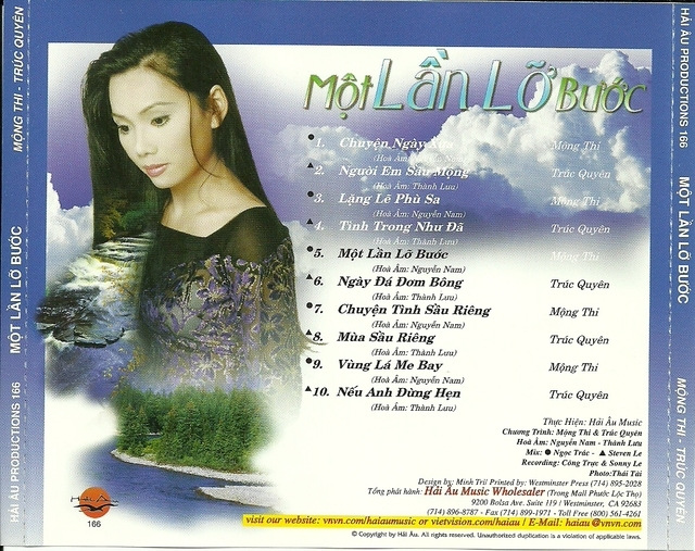 Hải Âu CD166 - Một Lần Lỡ Bước
