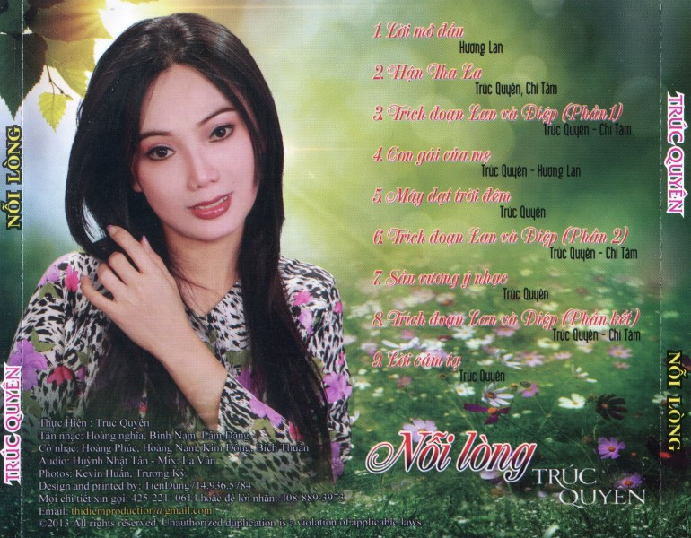 Trúc Quyên CD - Nỗi Lòng (Tân Cổ Giao Duyên)