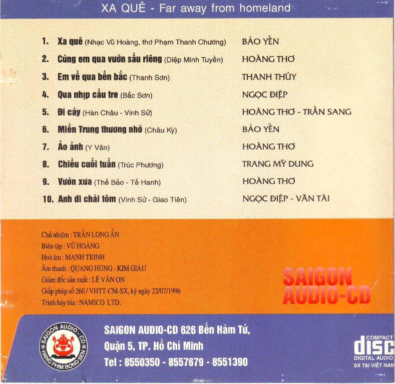 Sài Gòn CD - Xa Quê
