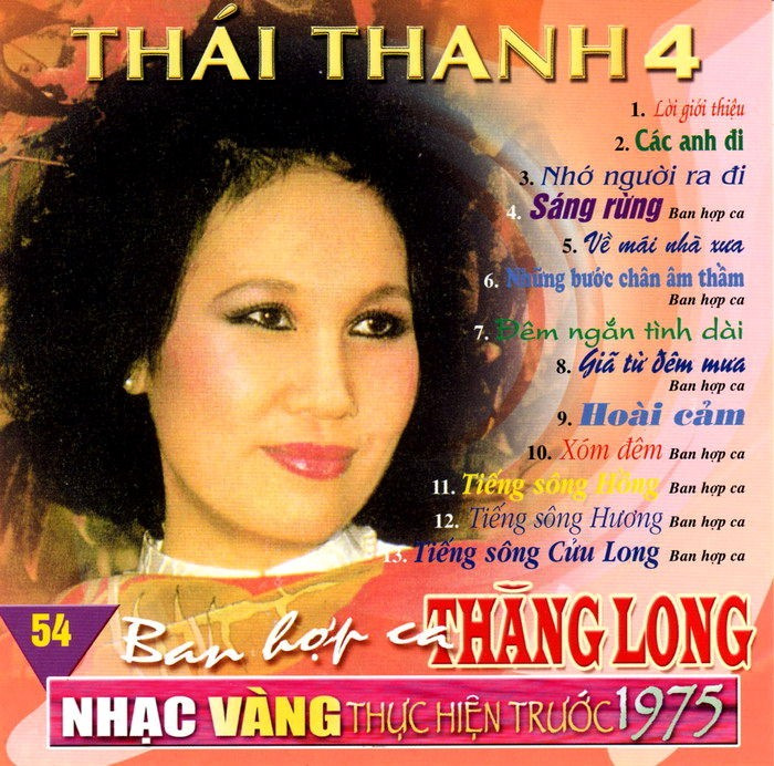 Nhạc Vàng CD 054 - Ban Hợp Ca Thăng Long