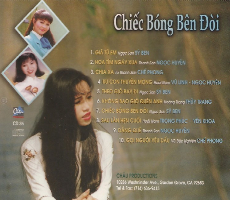 Châu CD 035 - Chiếc Bóng Bên Đời