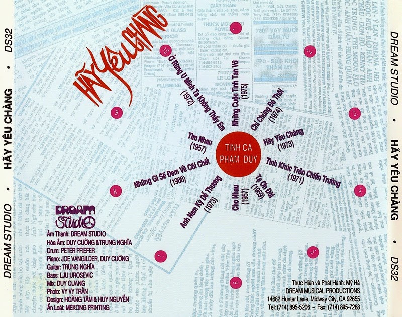 Dream Studio CD032 - Hãy Yêu Chàng