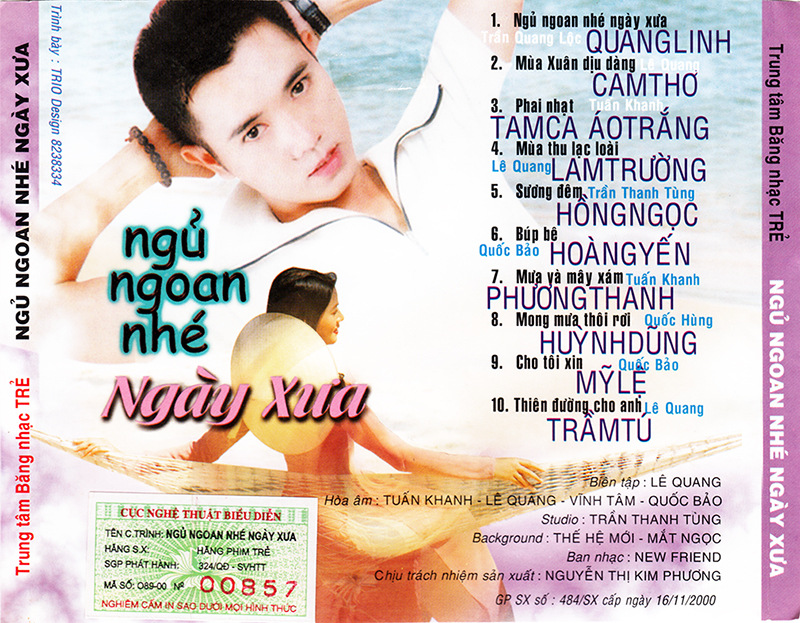 Băng Nhạc Trẻ CD - Ngủ Ngoan Nhé Ngày Xưa