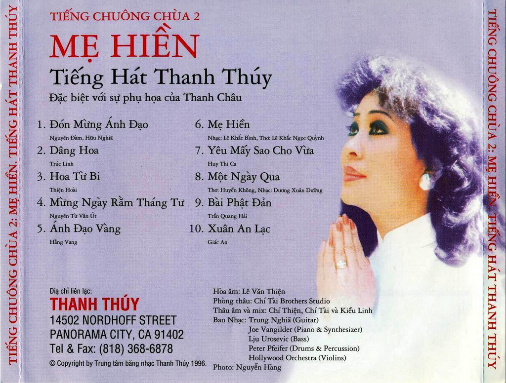 Thanh Thúy CD - Tiếng Chuông Chùa 2 - Mẹ Hiền