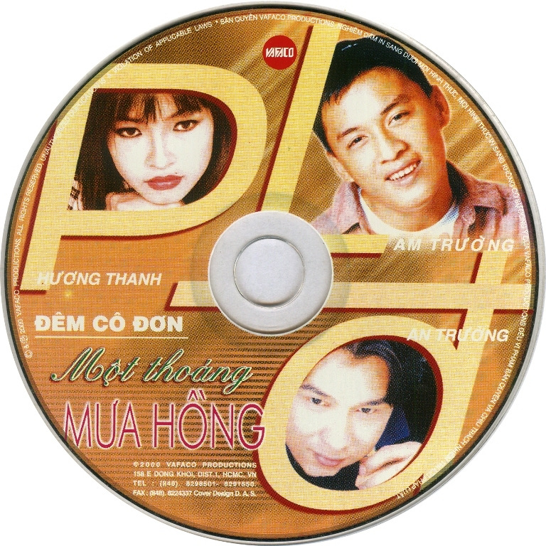 Vafaco CD - Đêm Cô Đơn, Một Thoáng Mưa Hồng