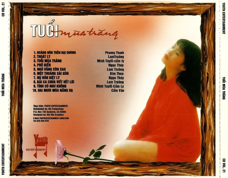 Youth CD 021 - Tuổi Mùa Trăng