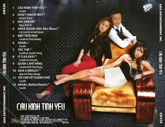 Asia CD 336 - Câu Kinh Tình Yêu