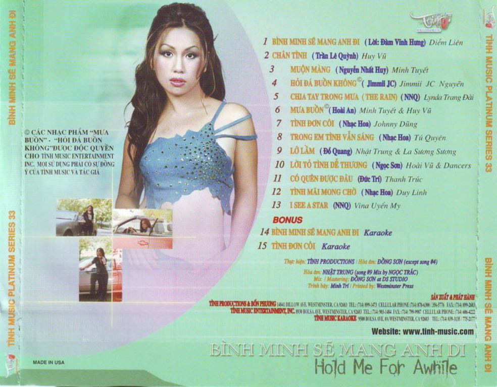 Tình CD 033 - Bình Minh Sẽ Mang Anh Đi