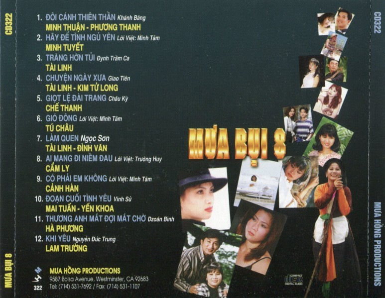 Mưa Hồng CD 322 - Mưa Bụi 8