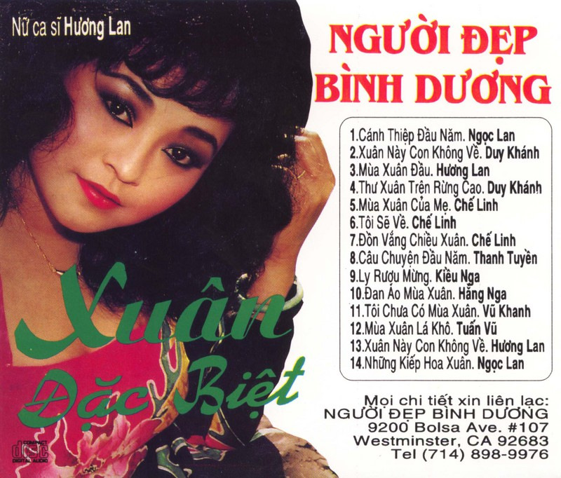 Người Đẹp Bình Dương CD - Xuân Đặc Biệt - Hương Lan