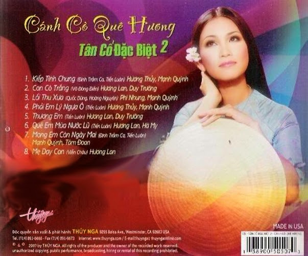 Thúy Nga CD389 - Tân Cổ Đặc Biệt 2 - Cánh Cò Quê Hương