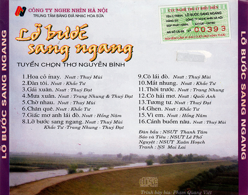 Hoa Sữa CD - Lỡ Bước Sang Ngang