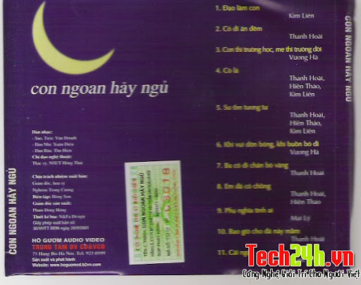 Hồ Gươm CD - Con Ngoan Hãy Ngủ