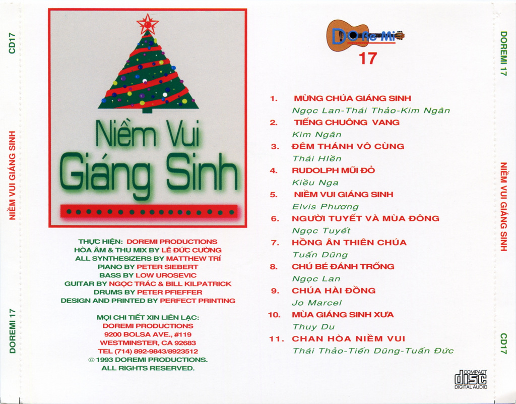 DoReMi CD 017 - Niềm Vui Giáng Sinh