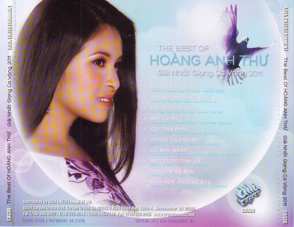 Asia CD 330 - The Best Of Hoàng Anh Thư
