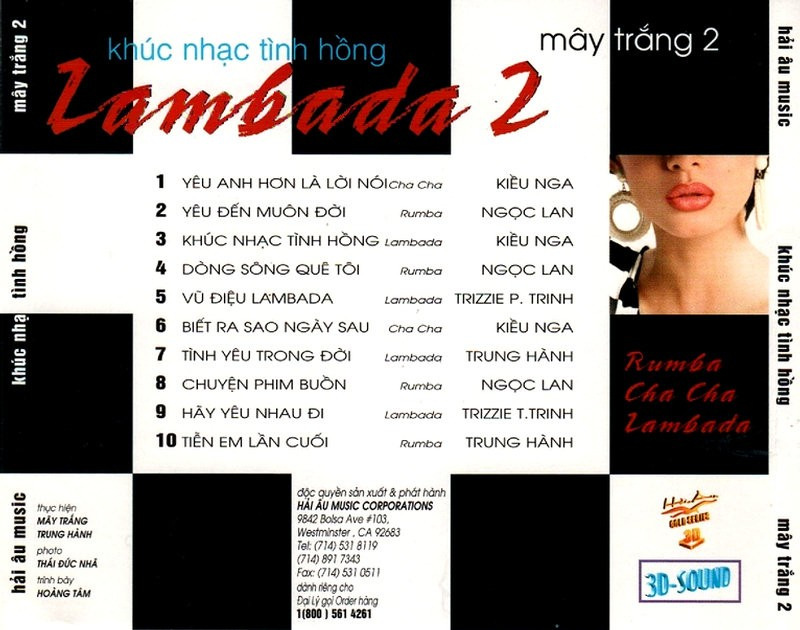 Hải Âu CD - Khúc Nhạc Tình Hồng