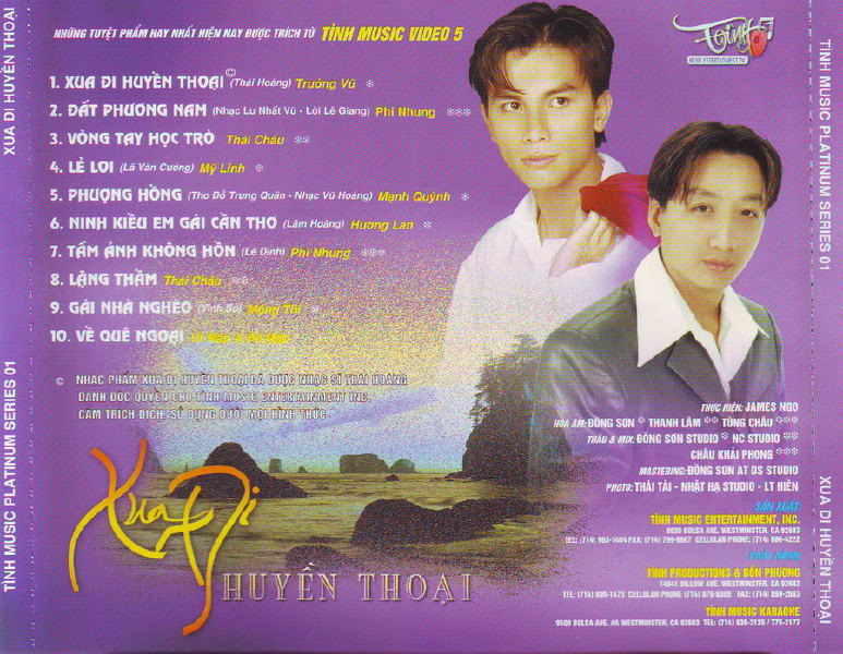 Tình Music CD01 - Xua Đi Huyền Thoại