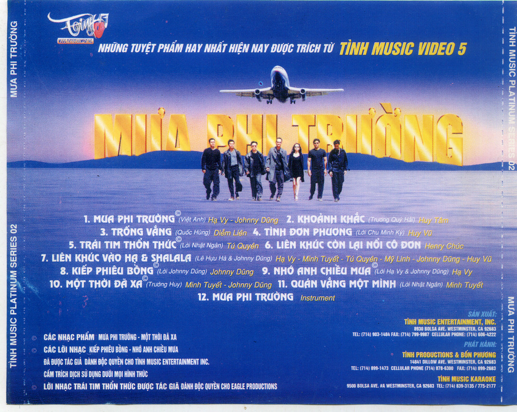 Tình Music CD02 - Mưa Phi Trường