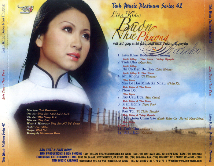 Tình Music CD42 - Tâm Đoan, Quốc Dũng - Liên Khúc Buồn Như Phượng