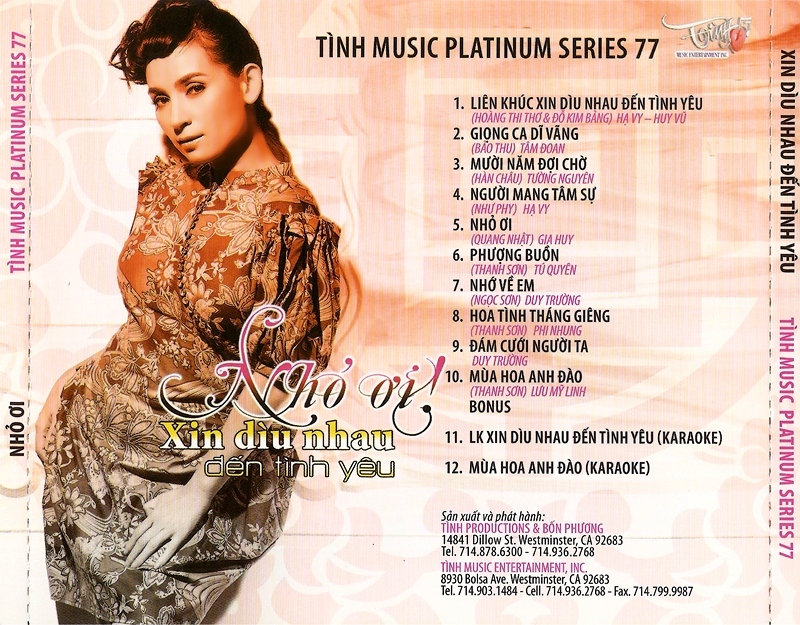 Tình Music CD77 - Nhỏ Ơi, Xin Dìu Nhau Đến Tình Yêu