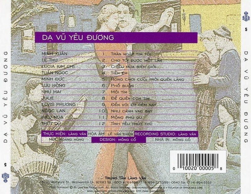 Làng Văn CD005 - Dạ Vũ Yêu Thương 1