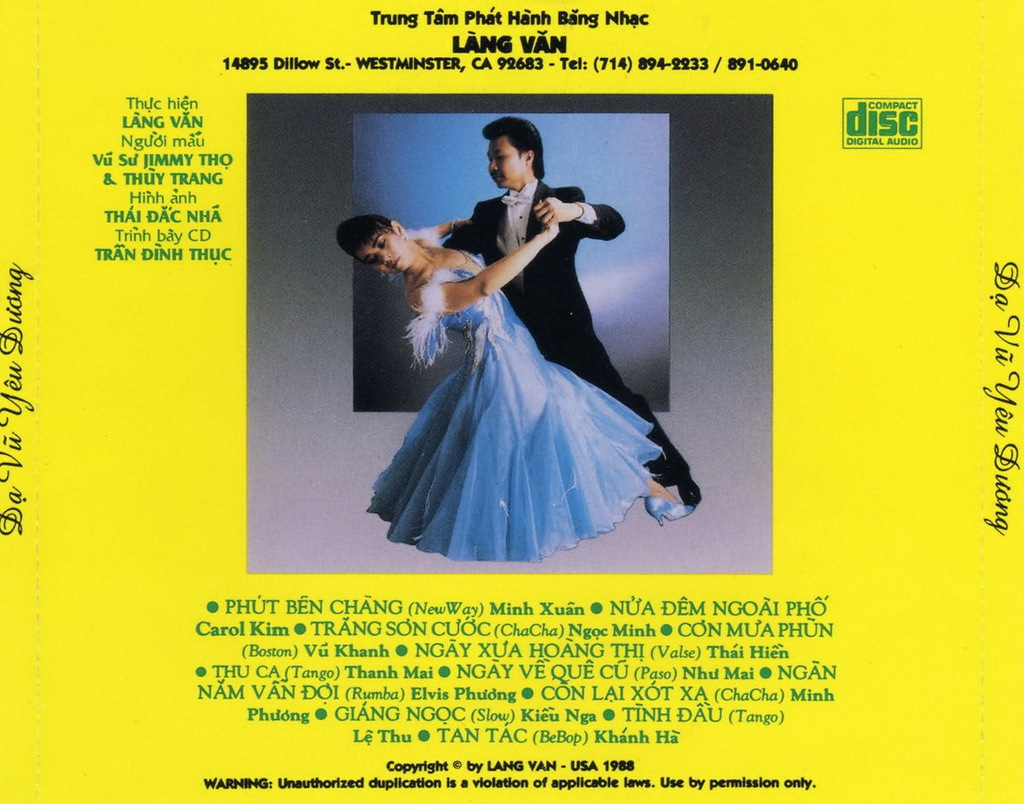 Làng Văn CD012 - Dạ Vũ Yêu Thương 2