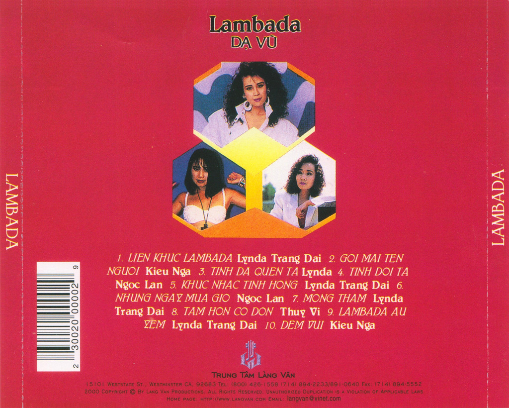 Làng Văn CD079 - Lambada Dạ Vũ