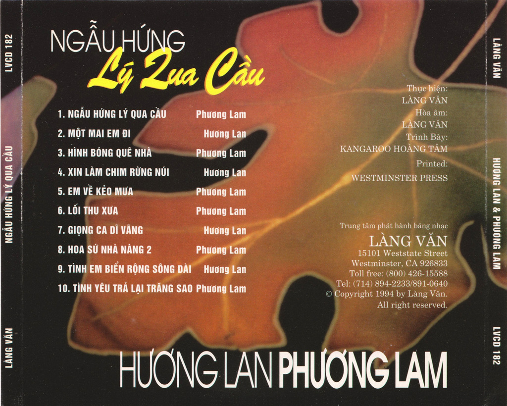 Làng Văn CD182 - Ngẫu Hứng Lý Qua Cầu