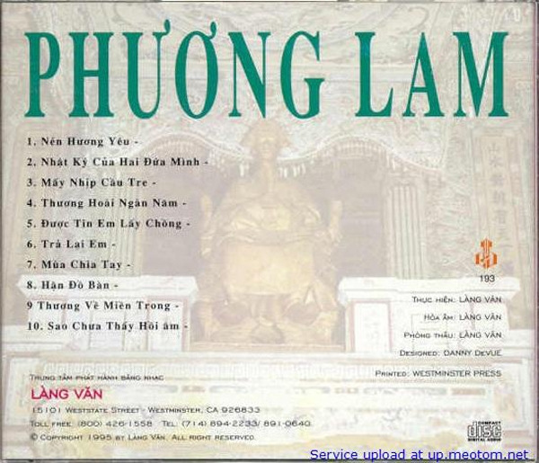 Làng Văn CD193 - Nén Hương Yêu