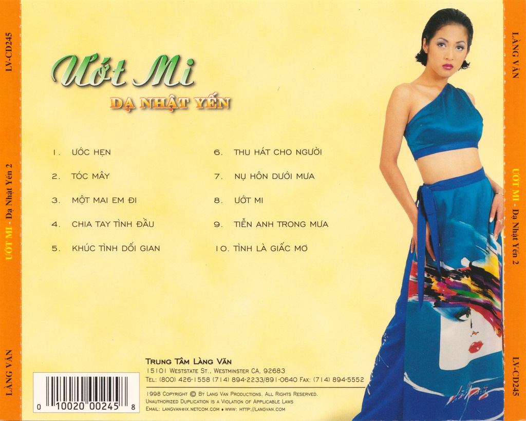 Làng Văn CD245 - Ướt Mi