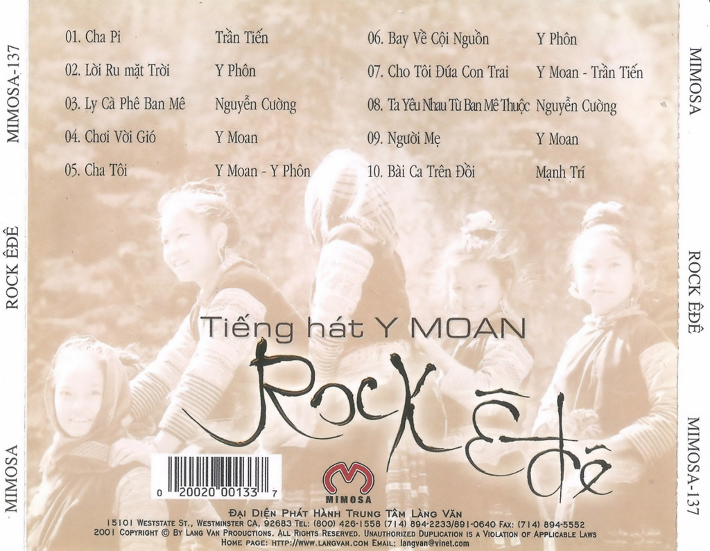 Mimosa CD137 - Y Moan Rock Ede