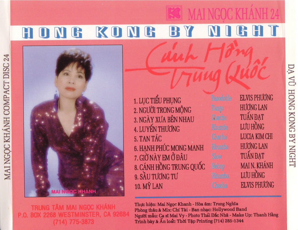 Mai Ngọc Khánh CD024 - Cánh Hồng Trung Quốc