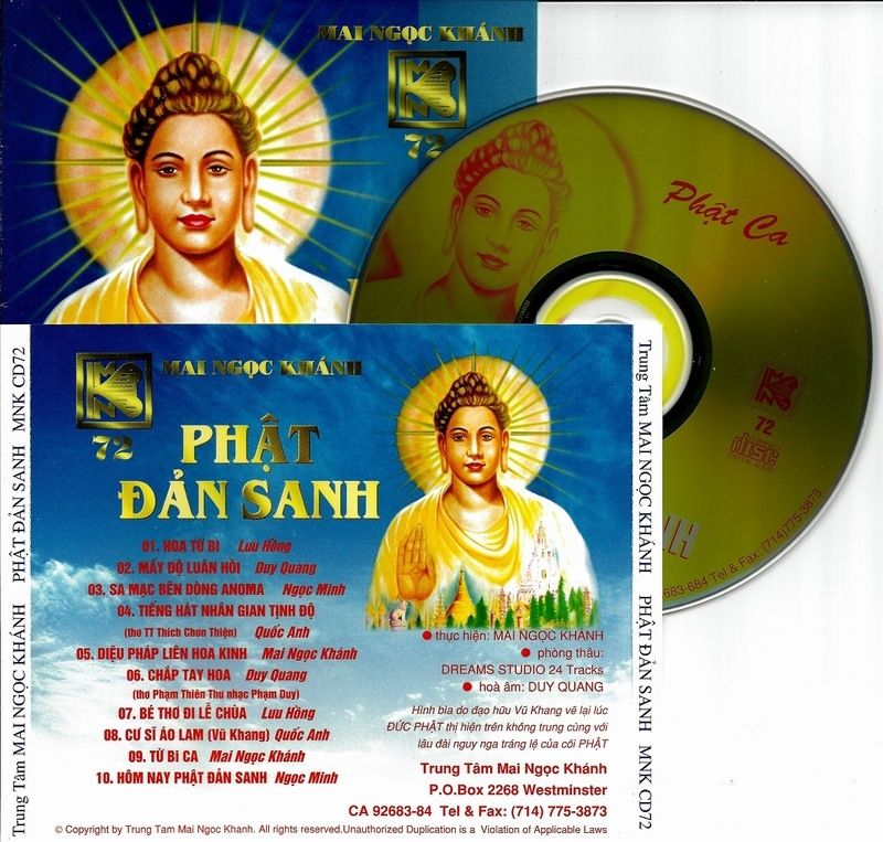 Mai Ngọc Khánh CD072 - Phật Ca