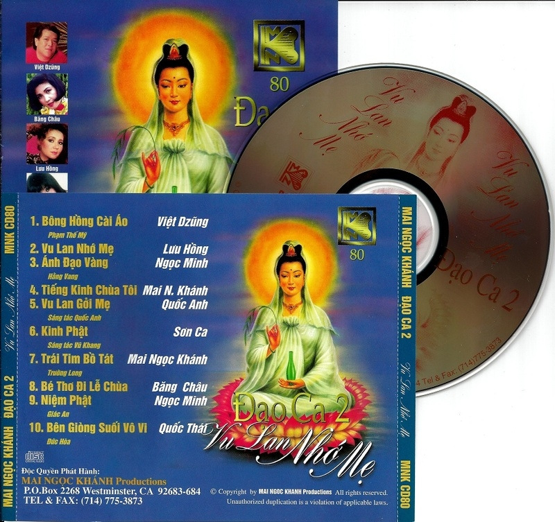 Mai Ngọc Khánh CD080 - Vu Lan Nhớ Mẹ