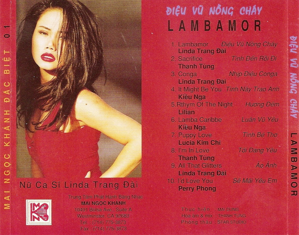 Mai Ngọc Khánh CD - Điệu Vũ Nồng Cháy Lambamor