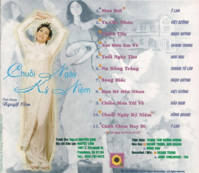 Hướng Dương CD - Chuỗi Ngày Kỷ Niệm - Tình Khúc Nguyệt Cầm