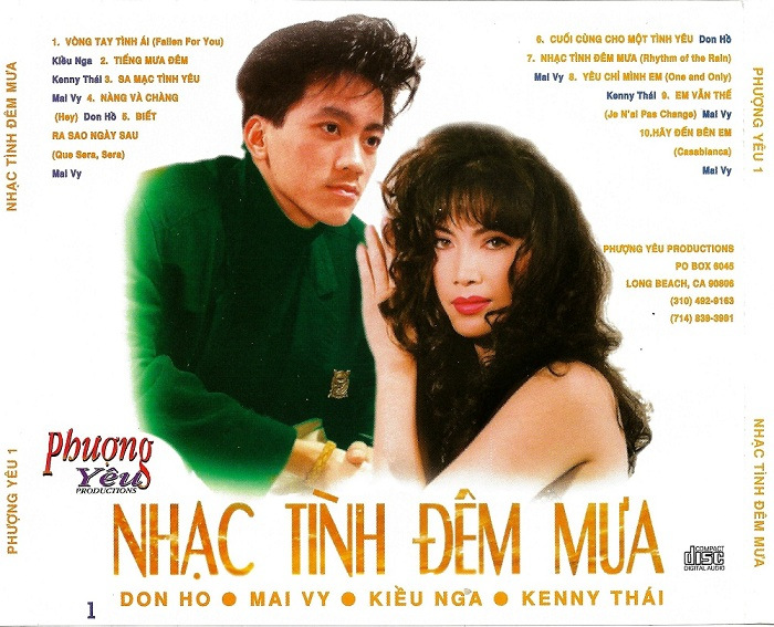 Nhạc Tình Đêm Mưa (Phượng Yêu CD001)