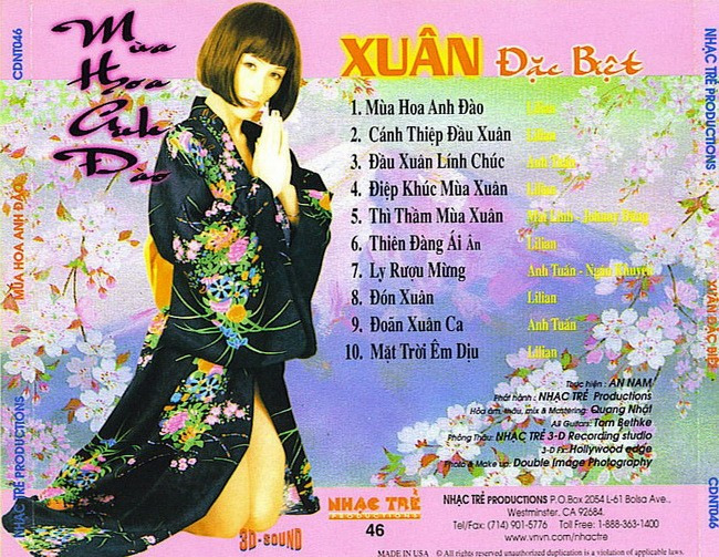 Mùa Hoa Anh Ðào (Nhạc Trẻ CD046)