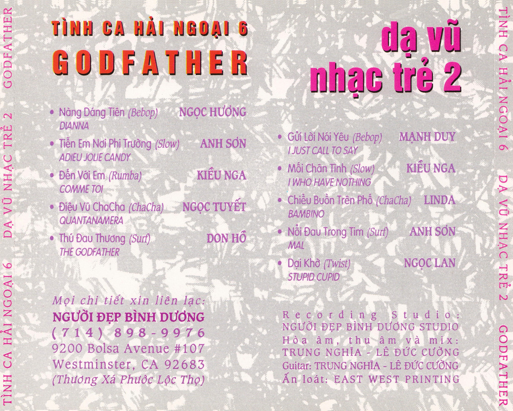 Người Đẹp Bình Dương CD - The God Father