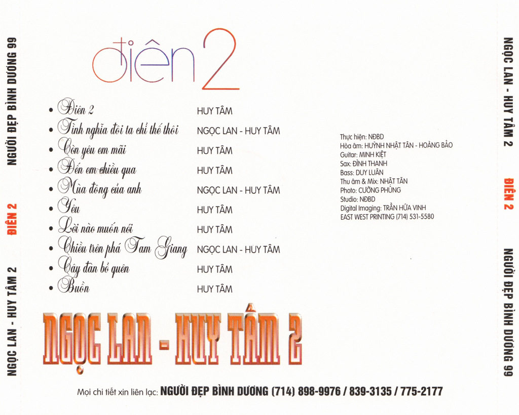 Người Đẹp Bình Dương CD099 - Điên 2