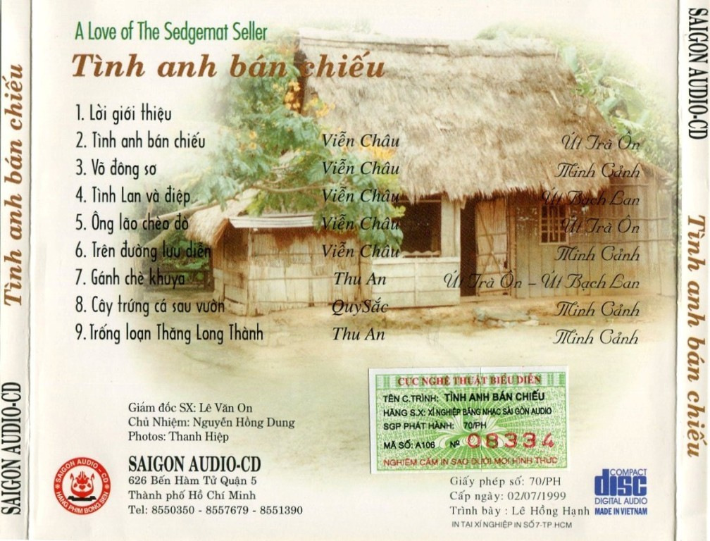 Sài Gòn CD - Tình Anh Bán Chiếu (Vọng Cổ)