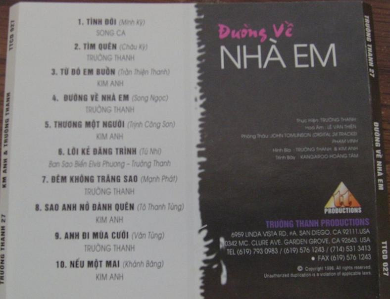 Trường Thanh CD 027 - Đường Về Nhà Em